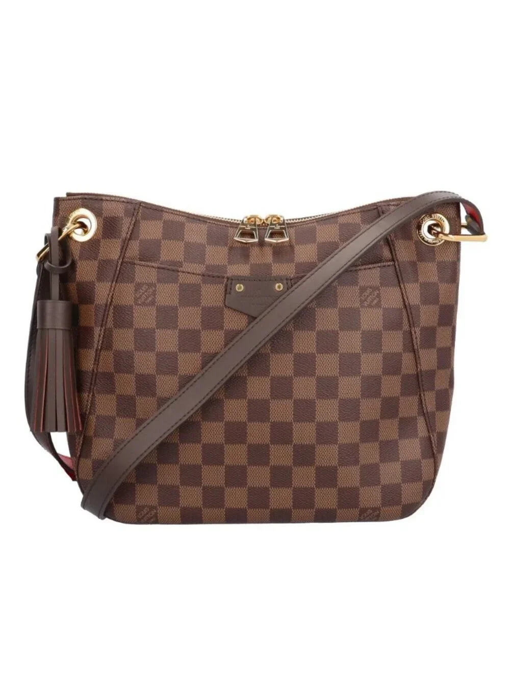 Louis Vuitton Southbank Damier Shoulder Bag Canvas Brown